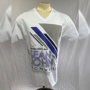 Sean John Established 1998 V-Neck Shirt Size L
